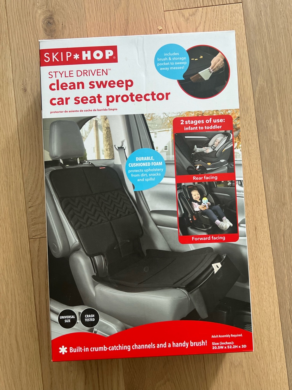 Skip Hop Style Driven Clean Sweep Car Seat Protector